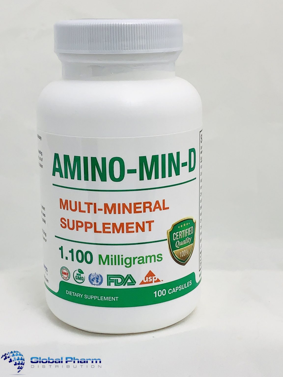 AMINOMIND (MultiMineral Complex) (100 Caps) Global Pharm